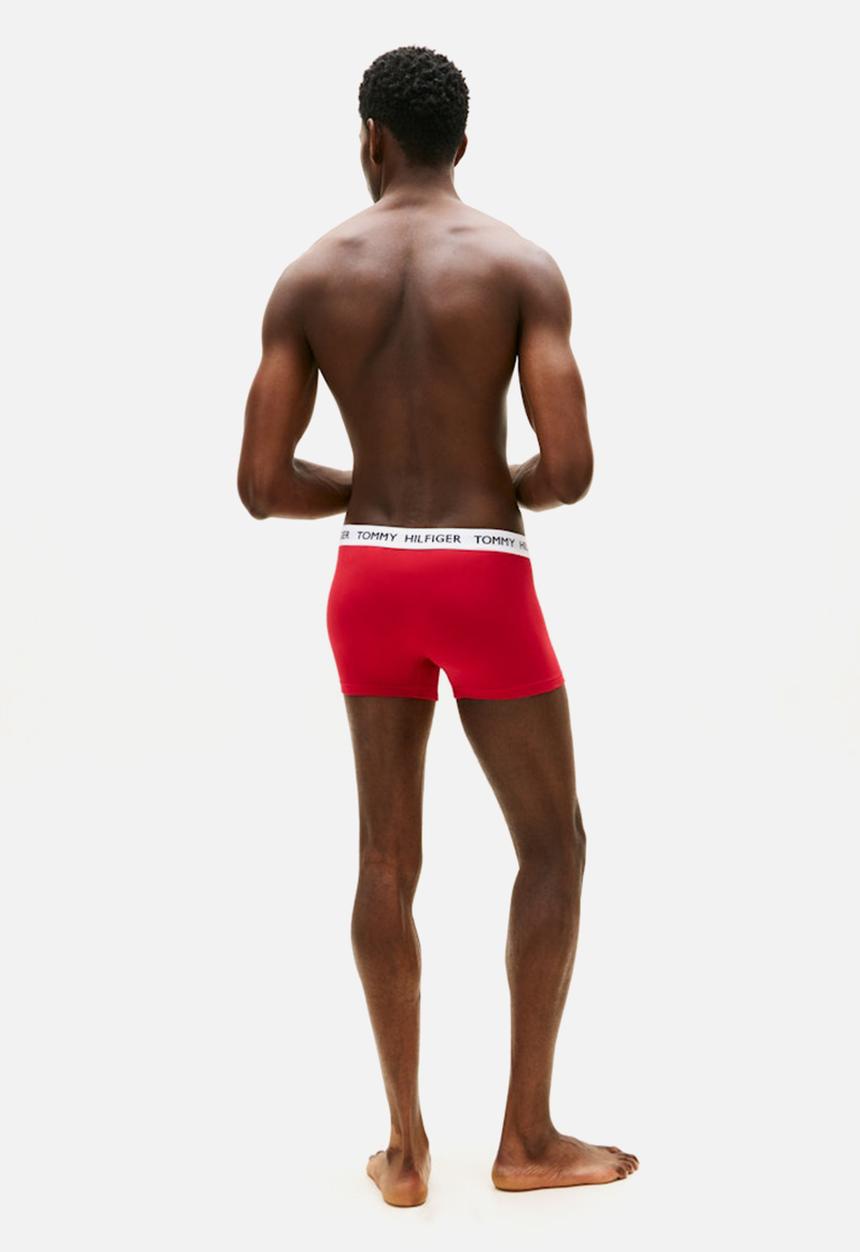 Tommy Hilfiger - 3 Pack TRUNK - Med Red/White/Des sky
