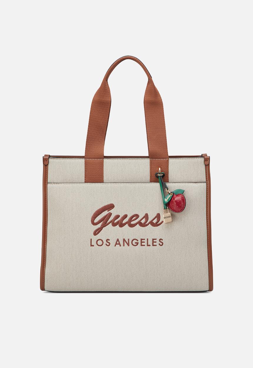 GUESS - Jackie Tote Bag - Natural