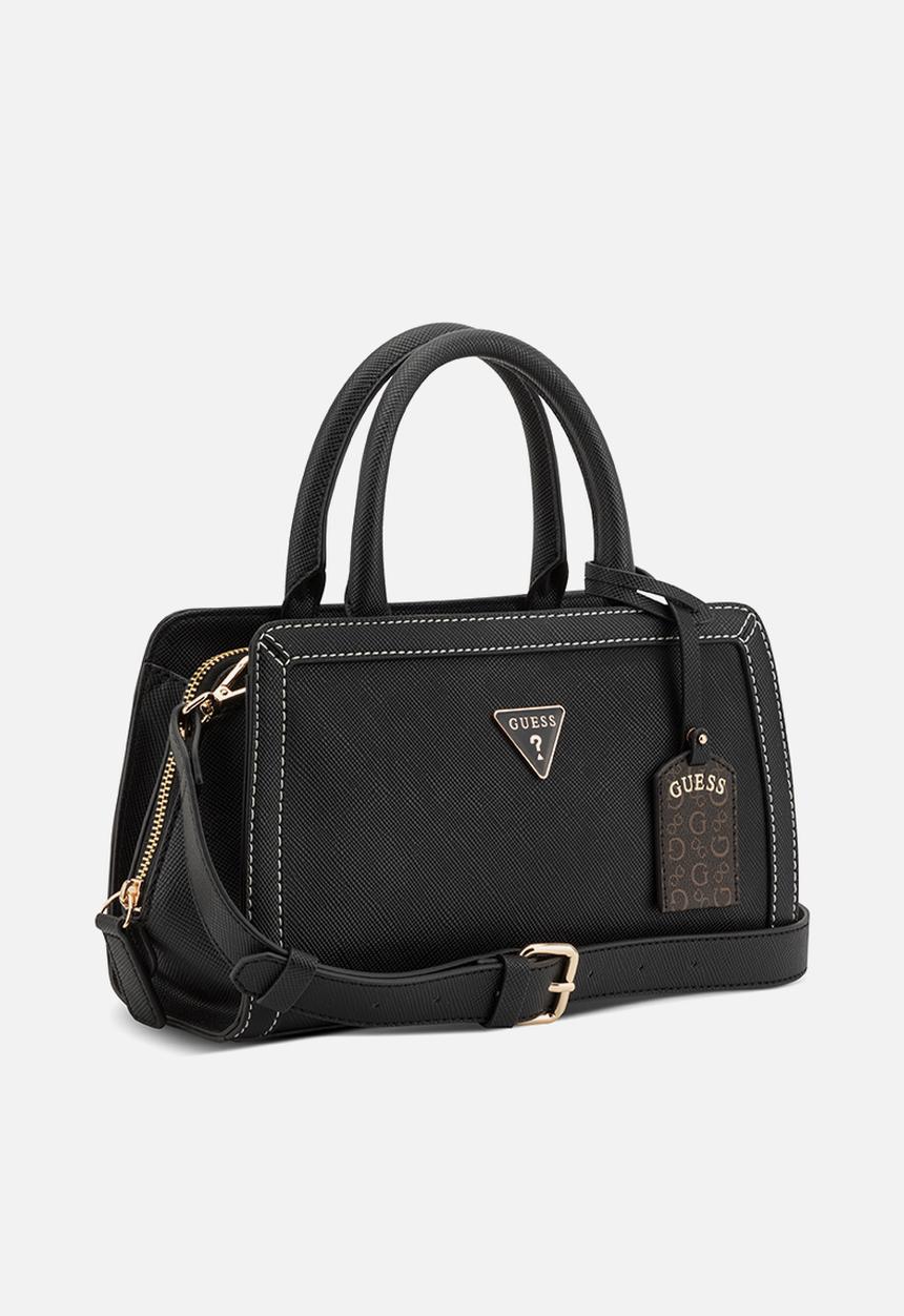 GUESS - Cadence Satchel Bag - Black