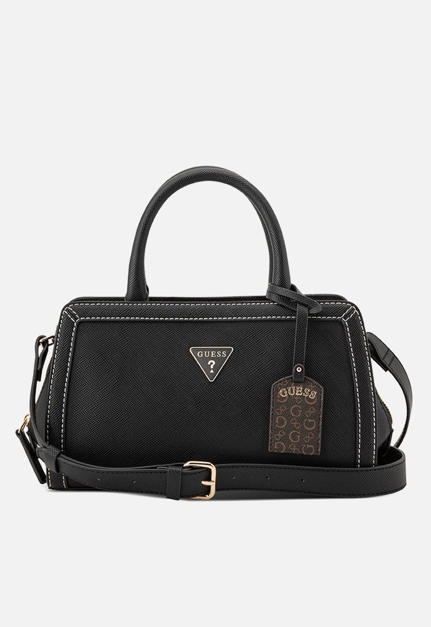 GUESS - Cadence Satchel Bag - Black