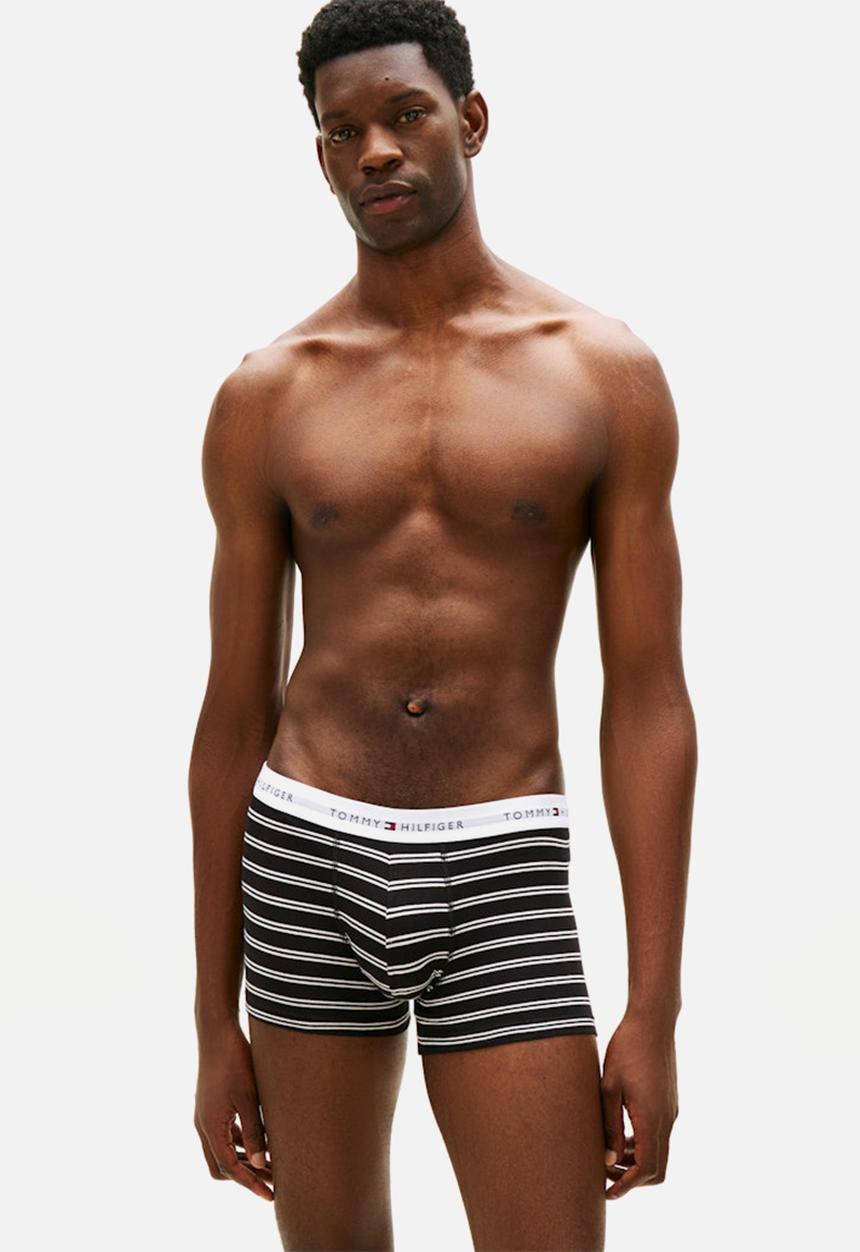 Tommy Hilfiger - 3 Pack TRUNK PRINT+ - Trm Stpe/Blk/Palm Flrl