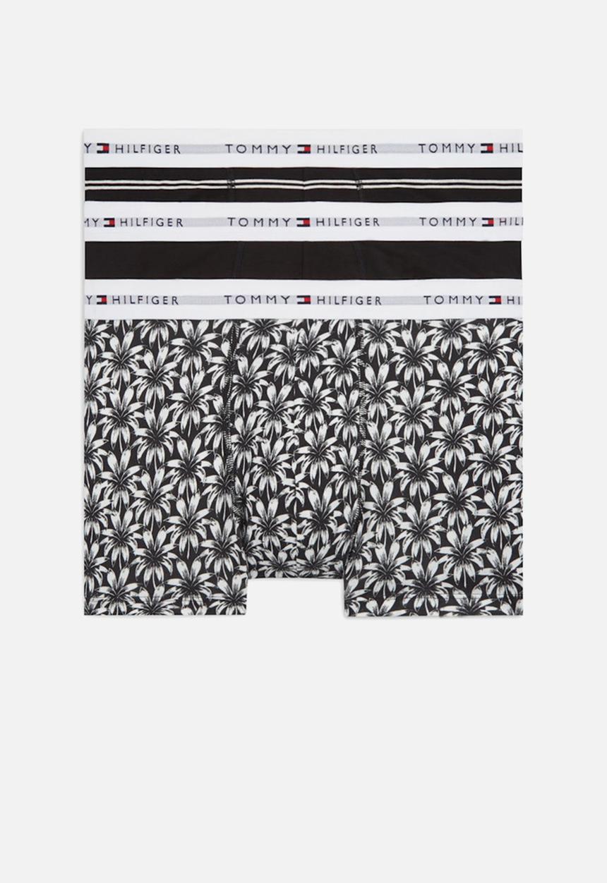 Tommy Hilfiger - 3 Pack TRUNK PRINT+ - Trm Stpe/Blk/Palm Flrl