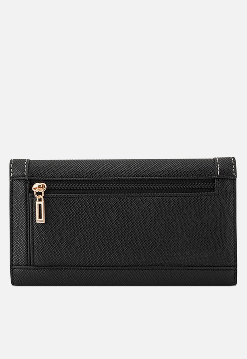 GUESS - Cadence Sling Slim Clutch Bag - Black