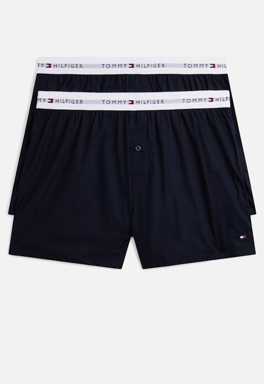 Tommy Hilfiger - 2 Pack WOVEN BOXER - Desert Sky/Desert Sky
