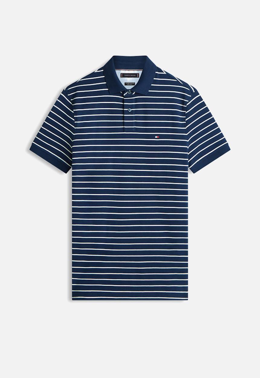 Tommy Hilfiger - 1985 REGULAR POLO - Carbon Navy / Ivory Petal