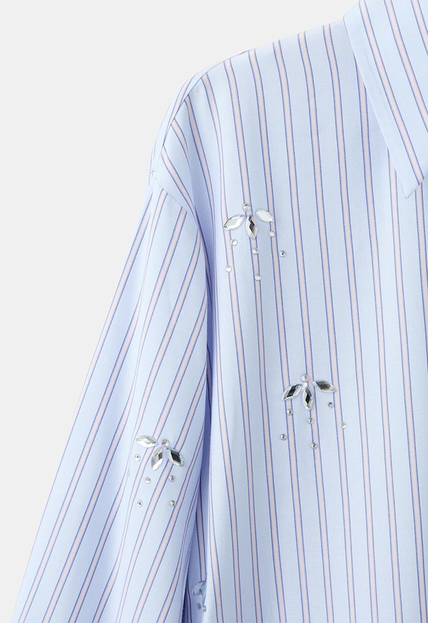 MANGO - Shirt jewelry - light/pastel blue
