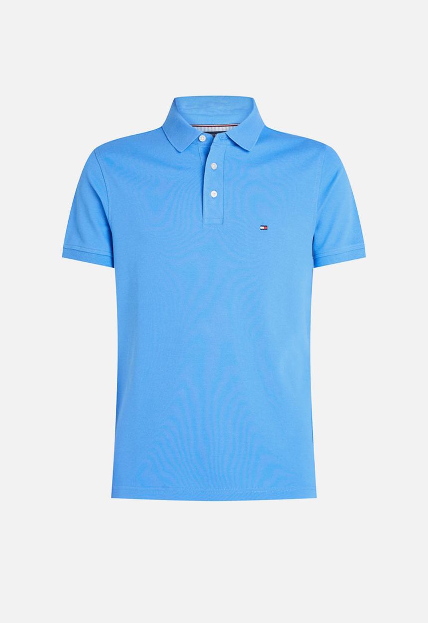 Tommy Hilfiger - 1985 SLIM POLO - Blue Spell