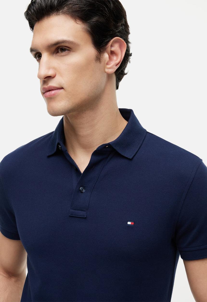 Tommy Hilfiger - 1985 SLIM POLO - Carbon Navy