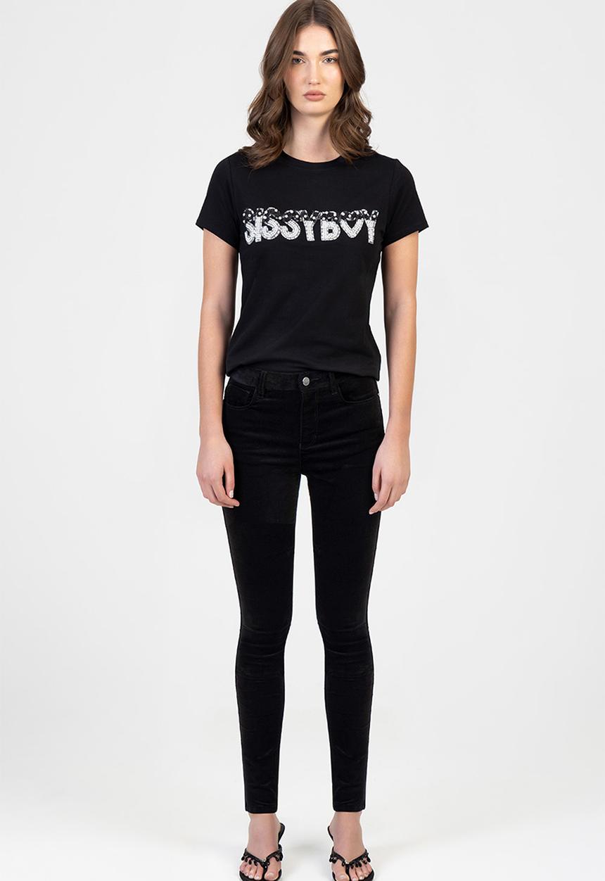 SISSY BOY - Talia Skinny Pants  - Black