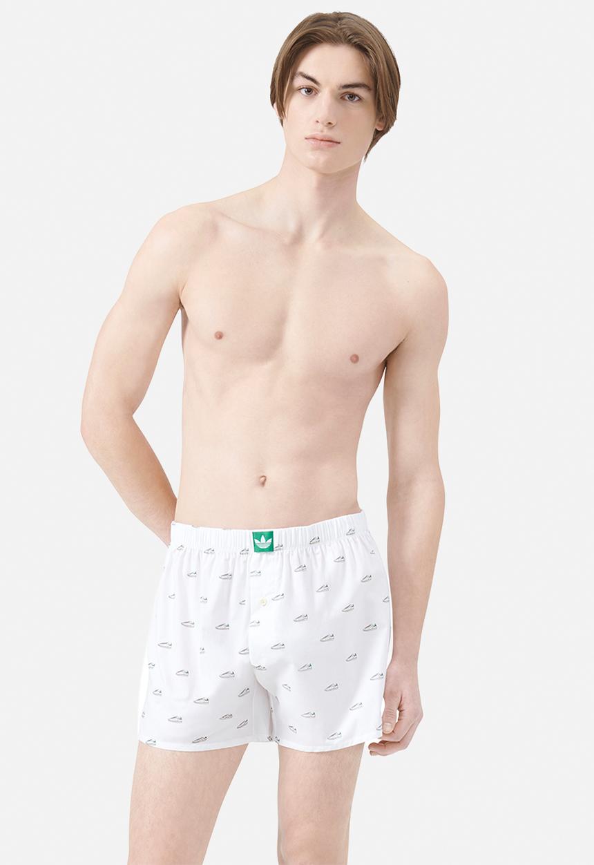 adidas Originals - Originals Core Cotton  2PK Icon Woven Boxer - SWaopSBaop