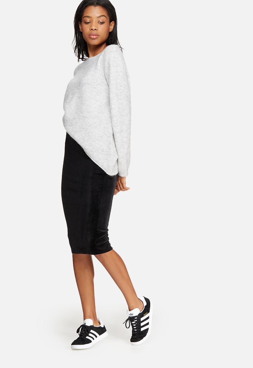 dailyfriday - Velvet pencil skirt
