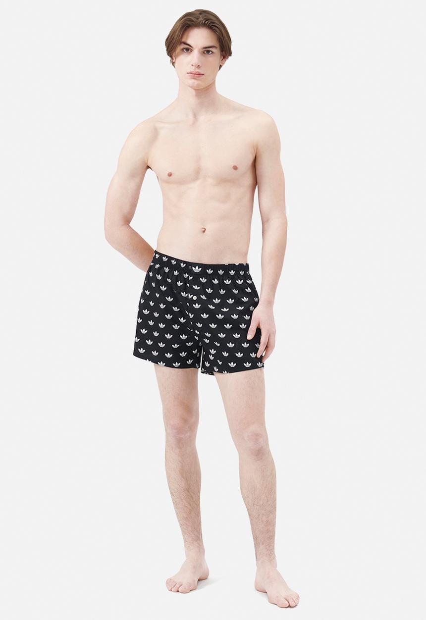 adidas Originals - Originals Core Cotton  2PK Icon Woven Boxer - TBaopWaop