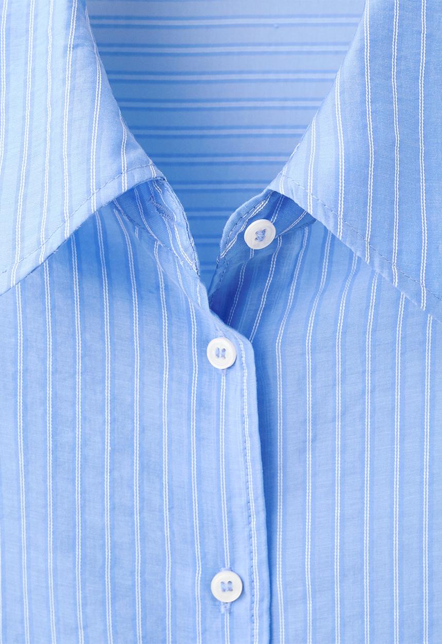 MANGO - Shirt belize - light/pastel blue