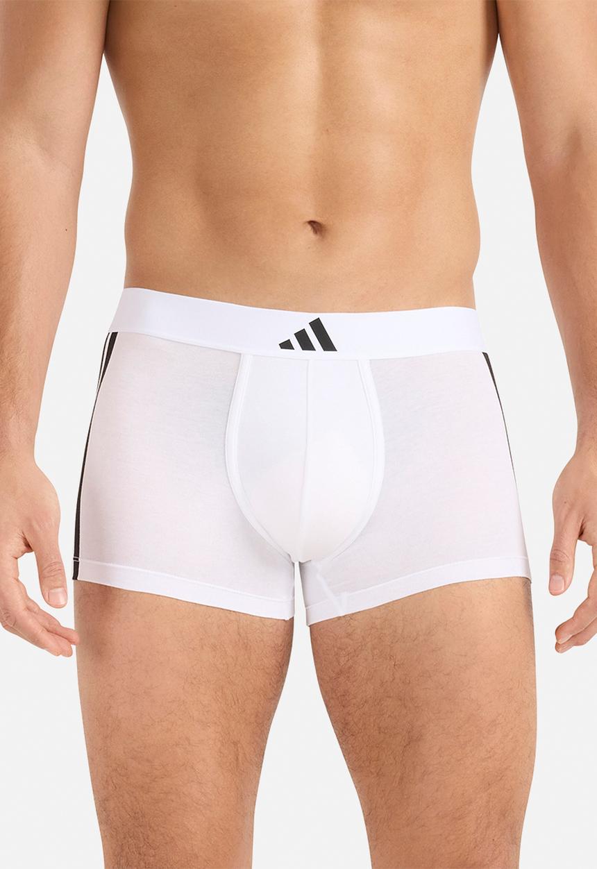 adidas Performance - 3 Stripes - Active Flex Cotton - 2PK  Low Rise Trunk - WW