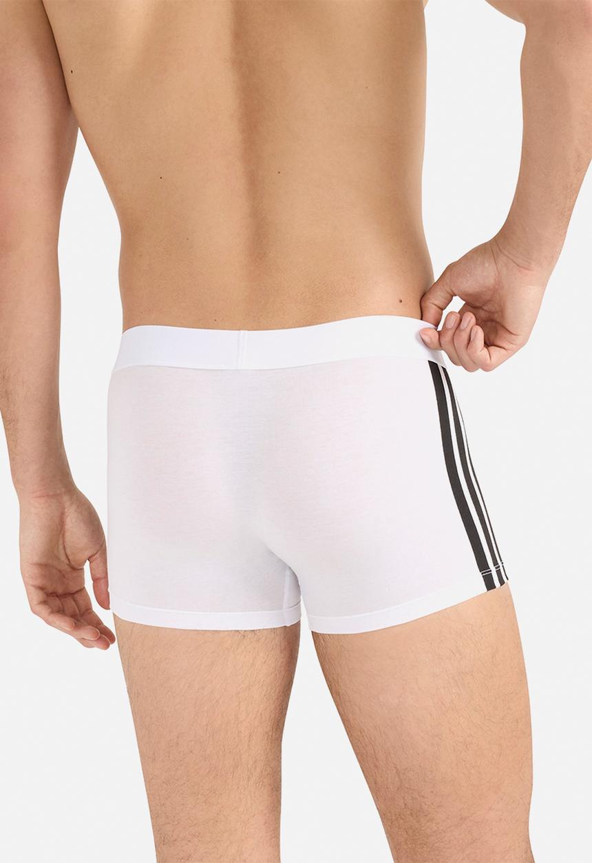 adidas Performance - 3 Stripes - Active Flex Cotton - 2PK  Low Rise Trunk - WW