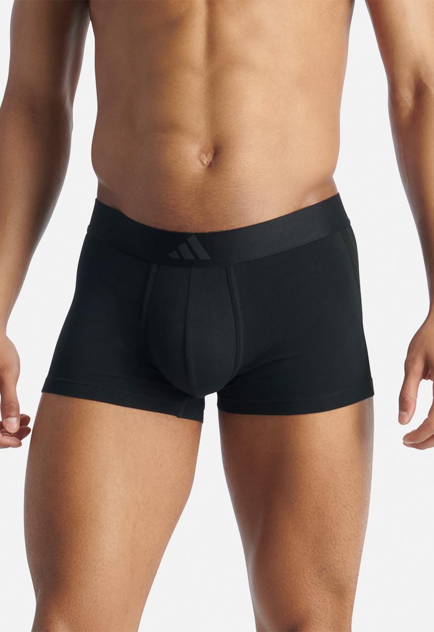 adidas Performance - 3 Stripes - Active Flex Cotton - 2PK  Low Rise Trunk - BB