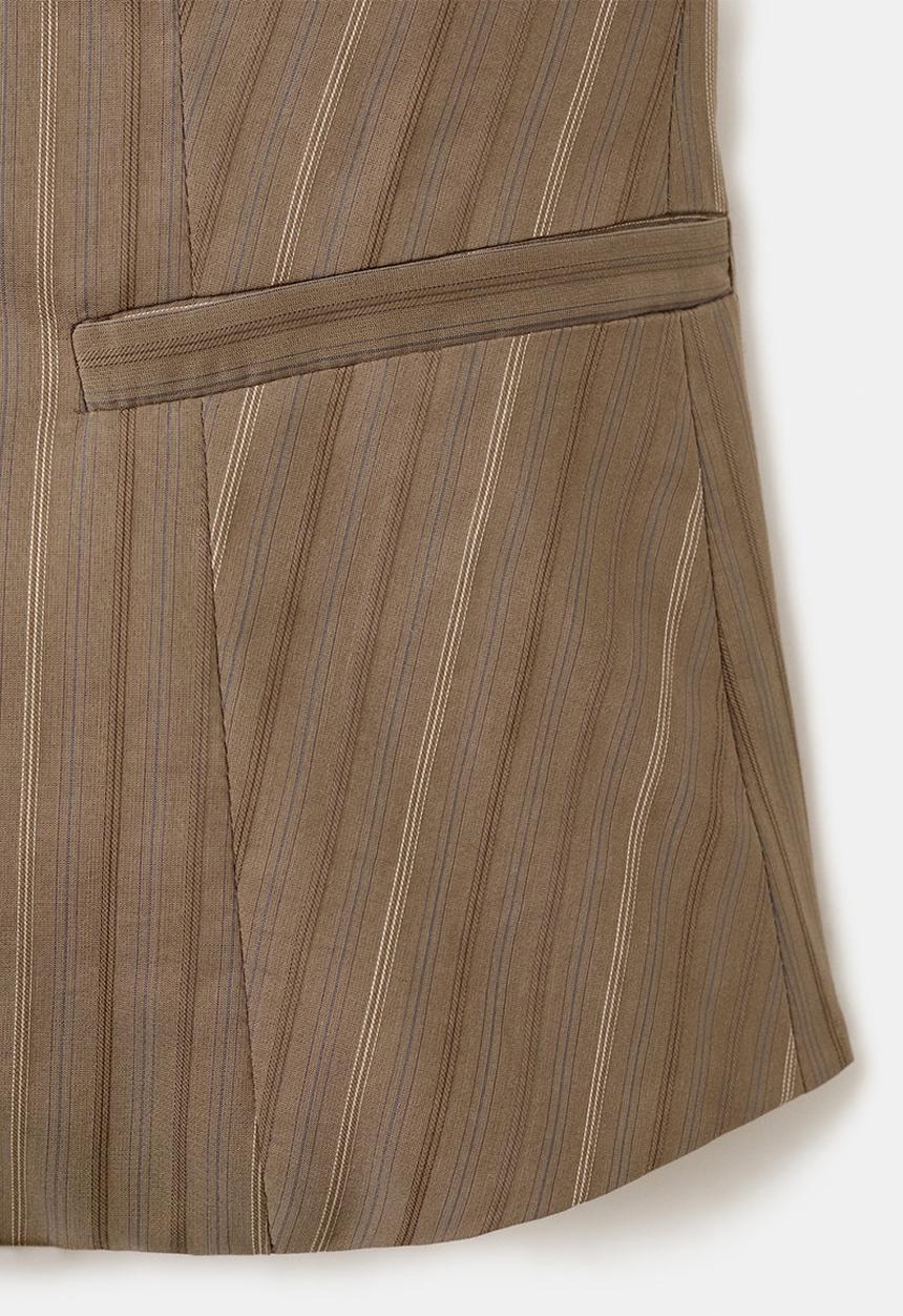 MANGO - Top martin - brown