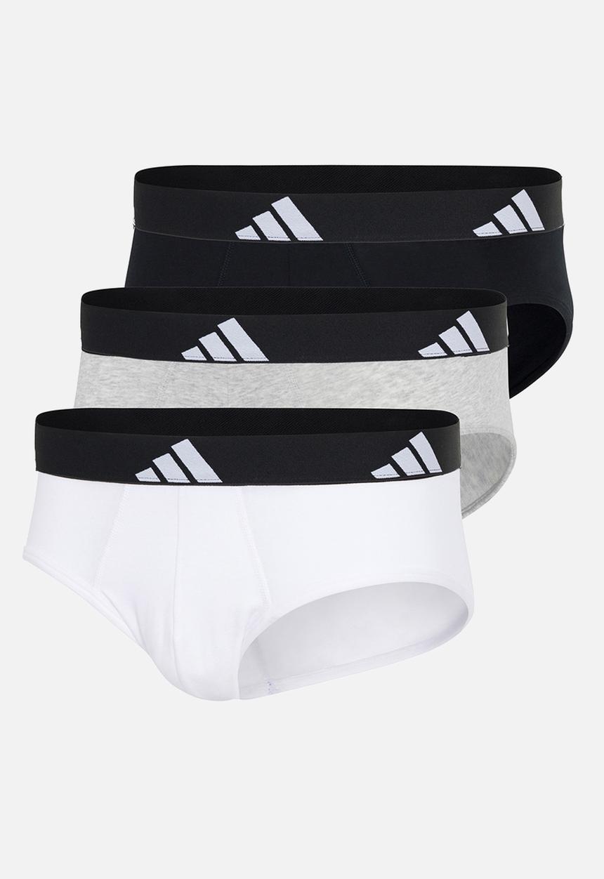 adidas Performance - Active Flex Cotton - 3PK Brief - WGB