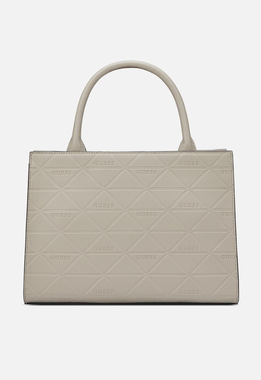 GUESS - Celestia Satchel Bag- Taupe