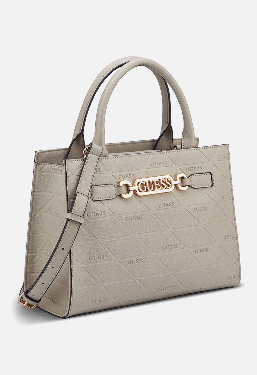 GUESS - Celestia Satchel Bag- Taupe