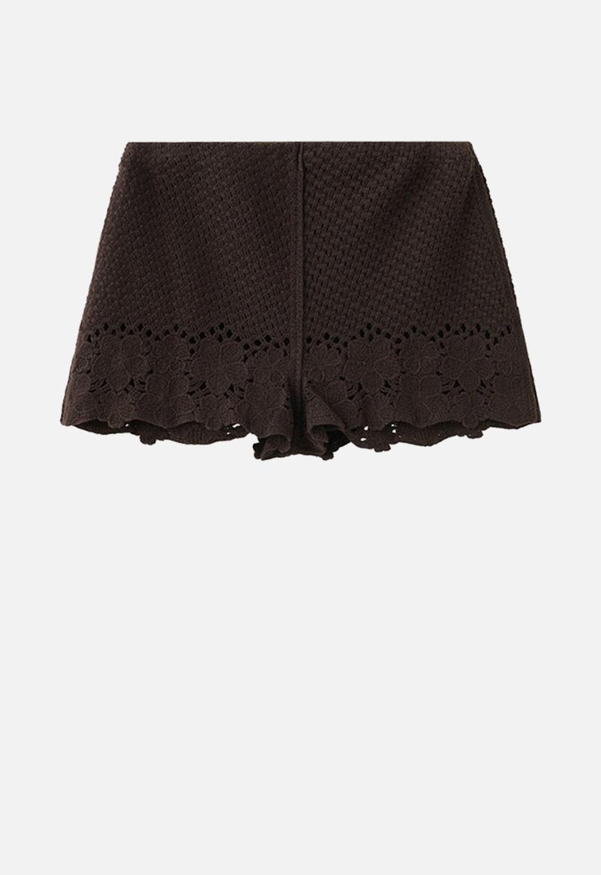 MANGO - Shorts mashi - brown