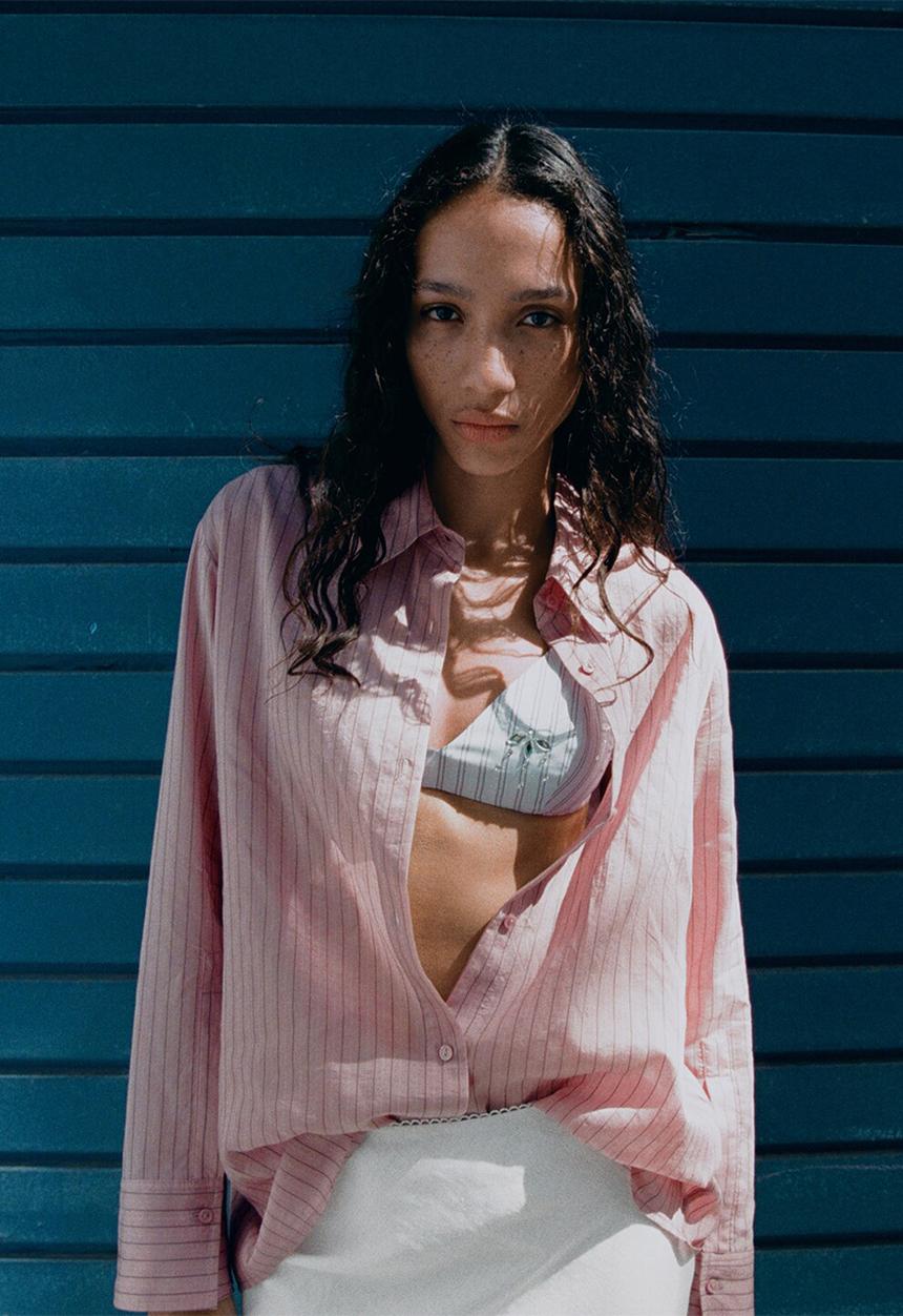 MANGO - Skirt artie - natural