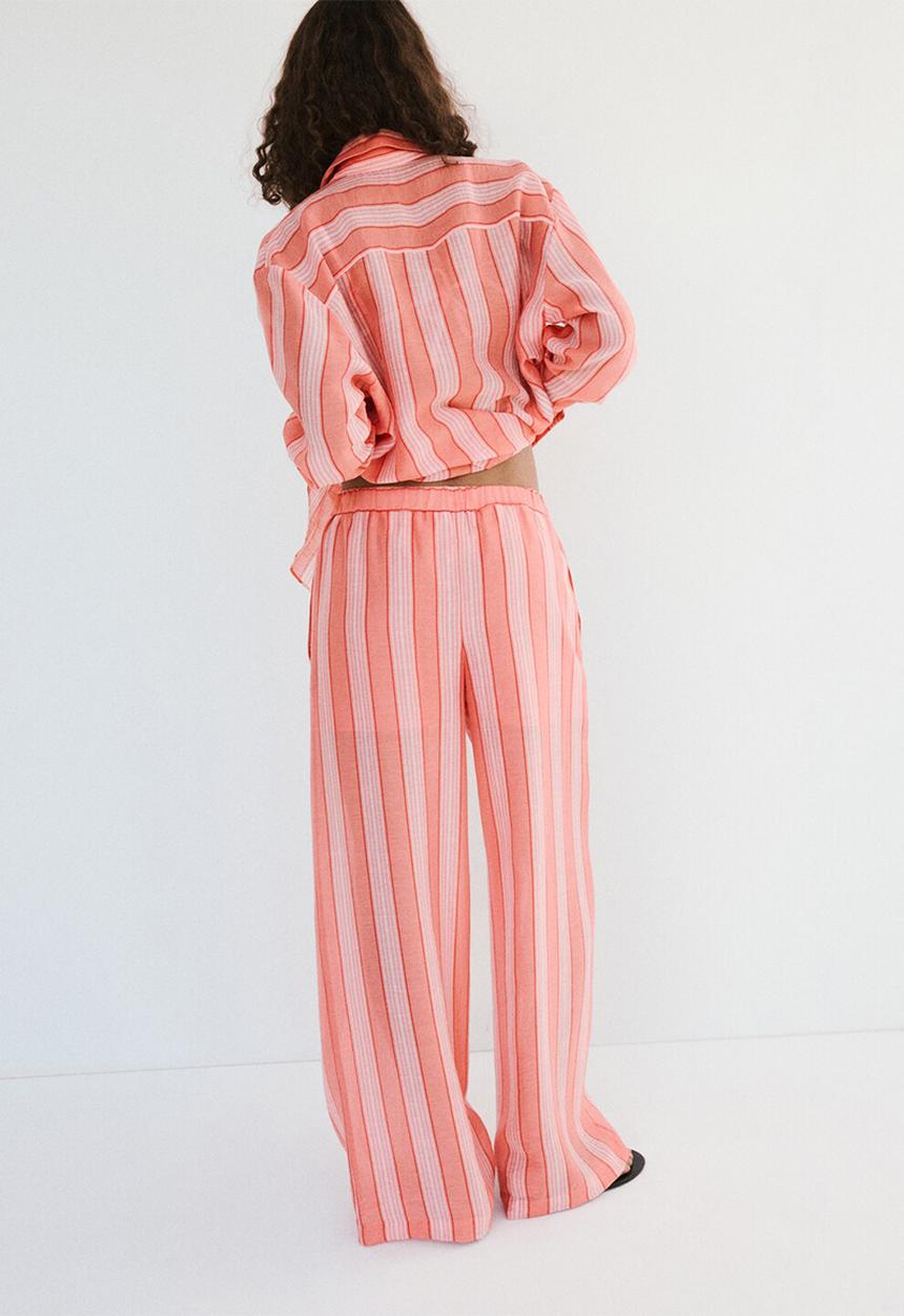 MANGO - Trousers clay - orange