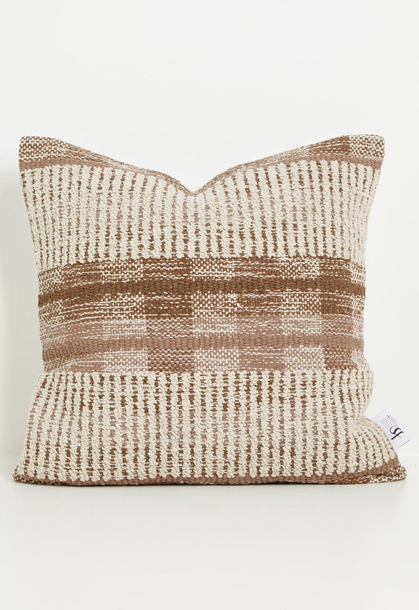 Sixth Floor - Avery Cotton Woven Cushion Cover - Natural