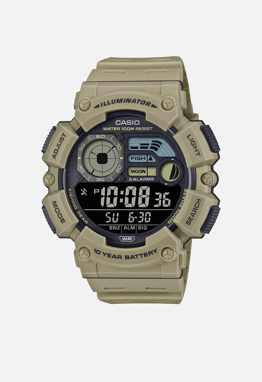 Casio - Digital Resin Moon Tan - Tan