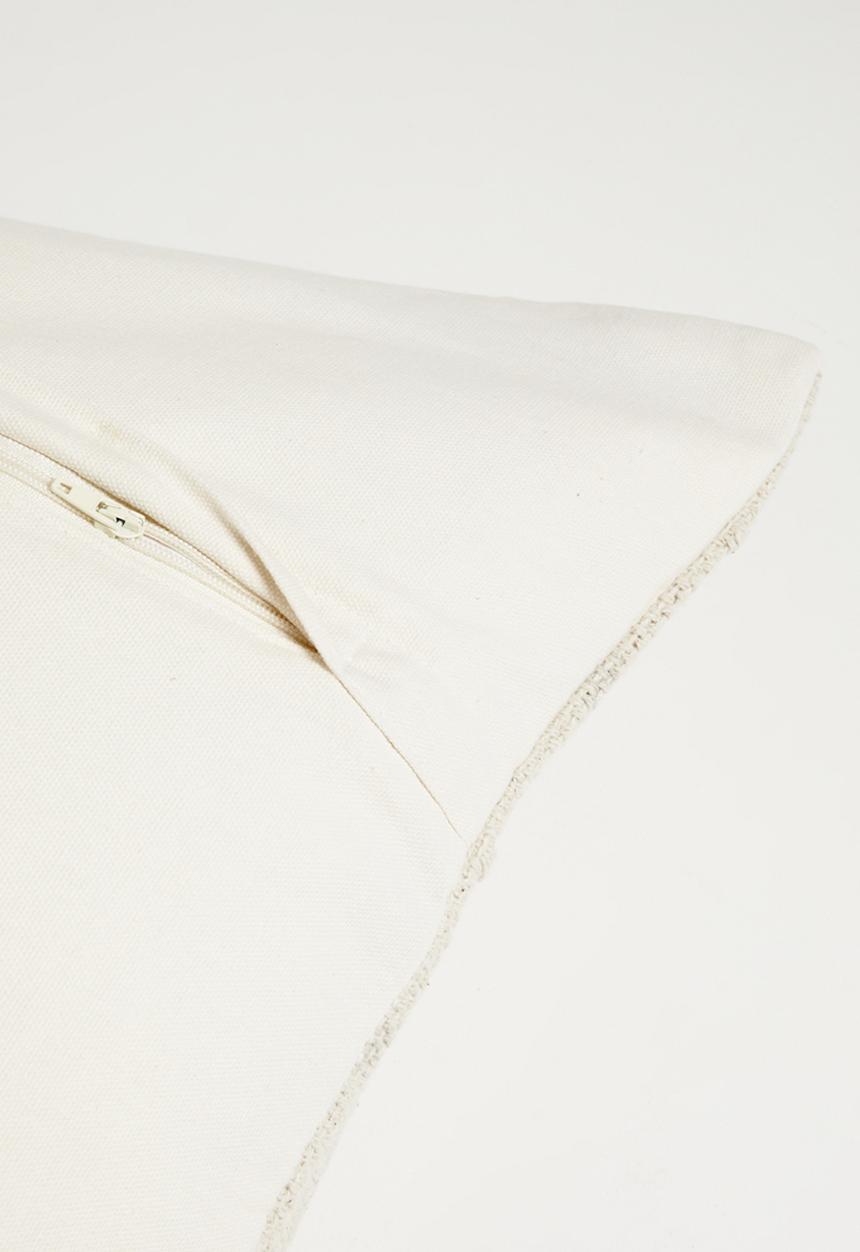 Sixth Floor - Jordan Stripe Cotton Woven Cushion Cover - Neutral