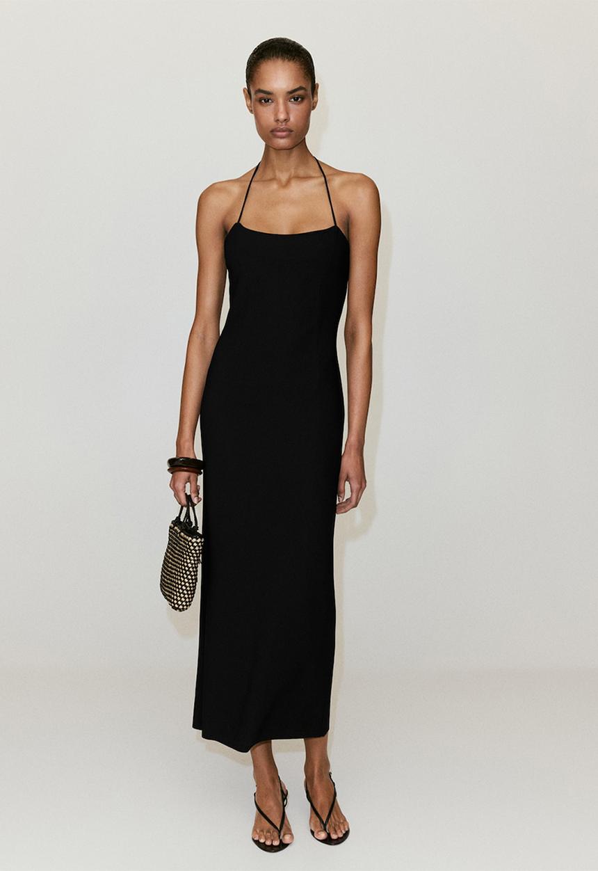 MANGO - Dress noir - black