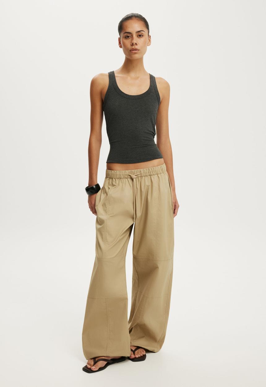 Cotton On - Jackson Pull On Utility Pant - Sand Camo
