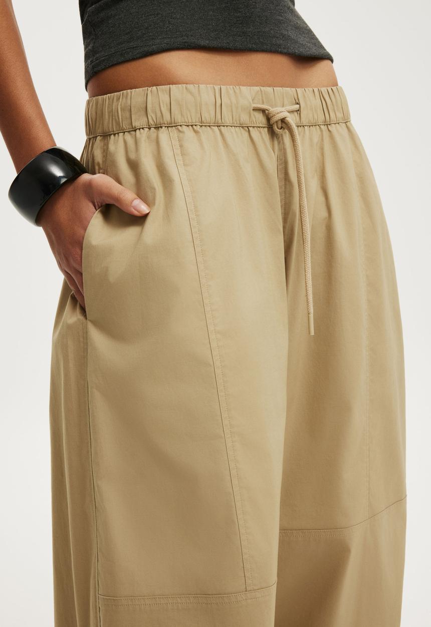Cotton On - Jackson Pull On Utility Pant - Sand Camo