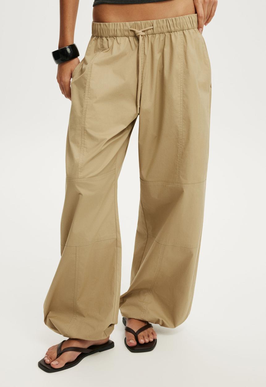 Cotton On - Jackson Pull On Utility Pant - Sand Camo