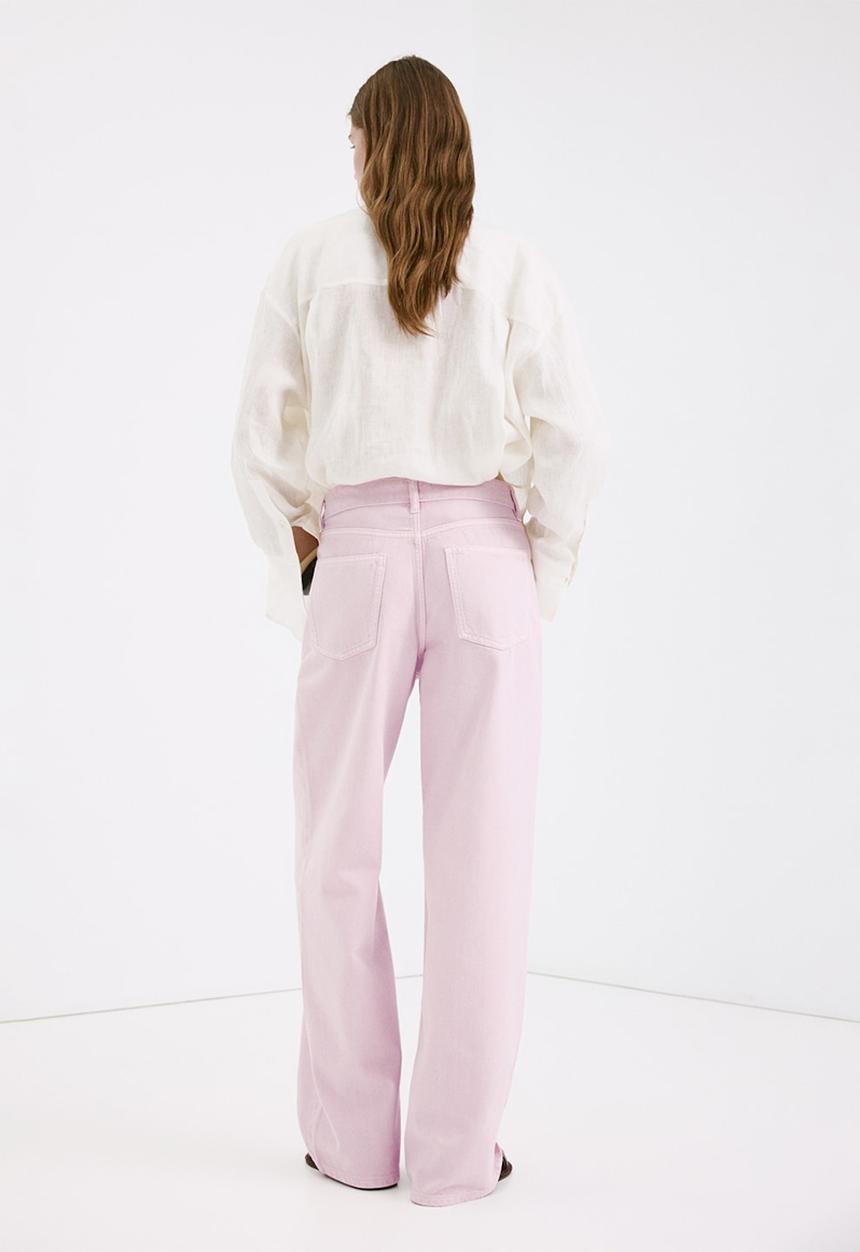 MANGO - Jeans newyork - pink