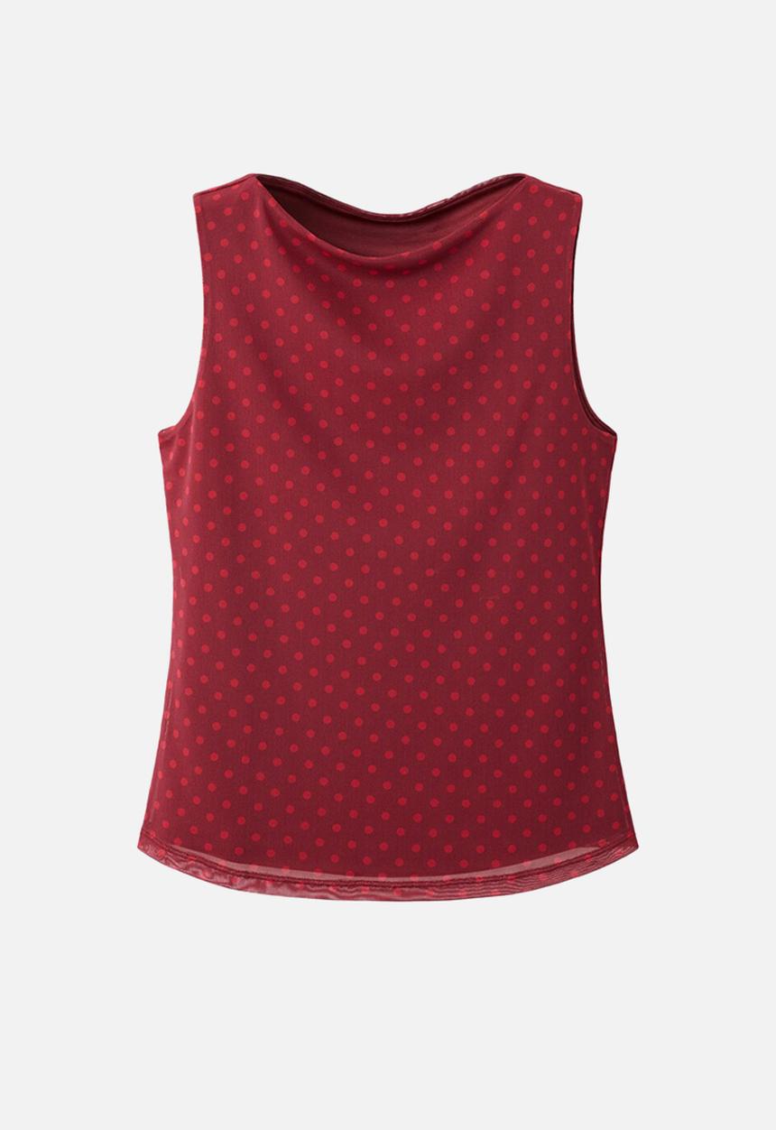 MANGO - Top yoli - red