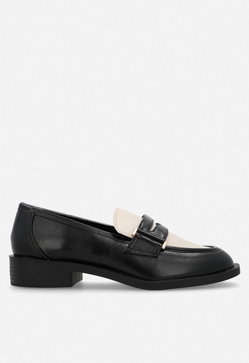 Raid London - Kyden loafer - black and white