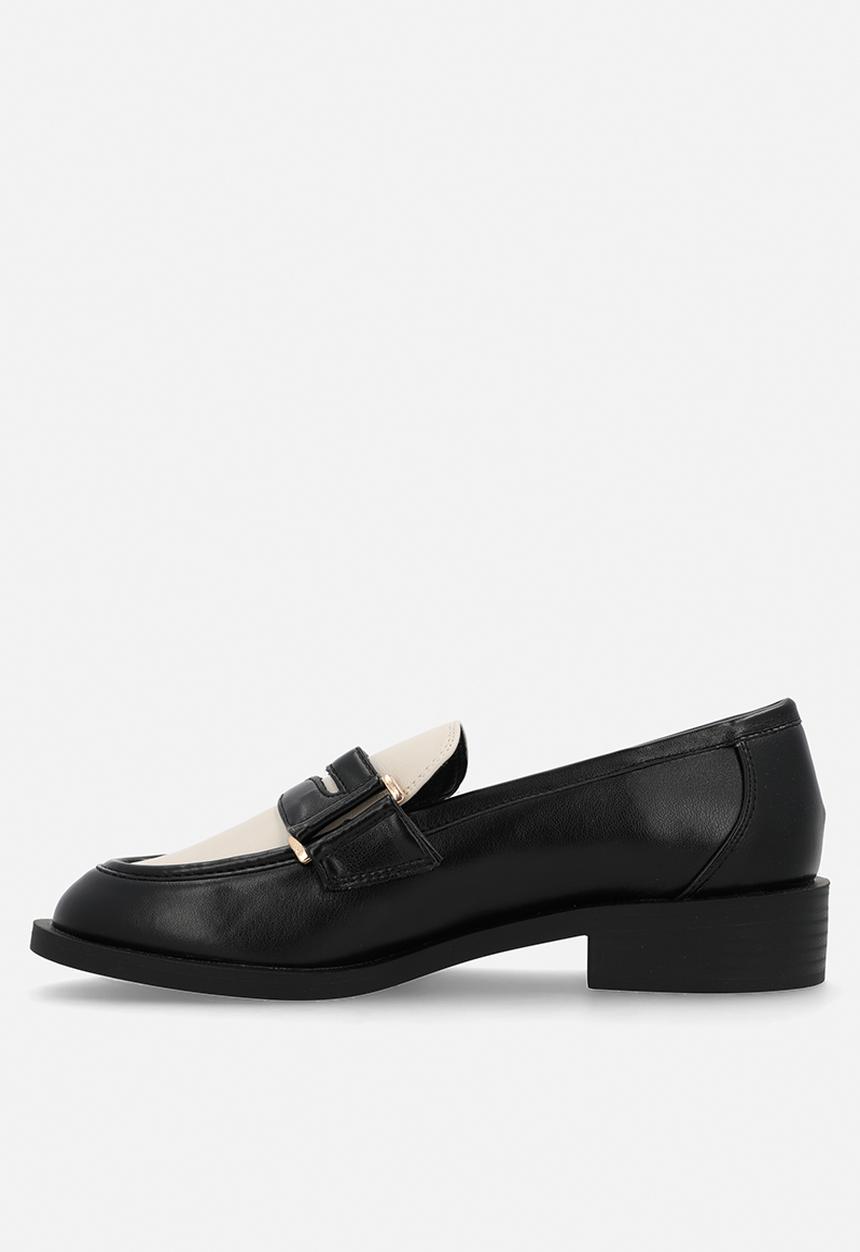 Raid London - Kyden loafer - black and white