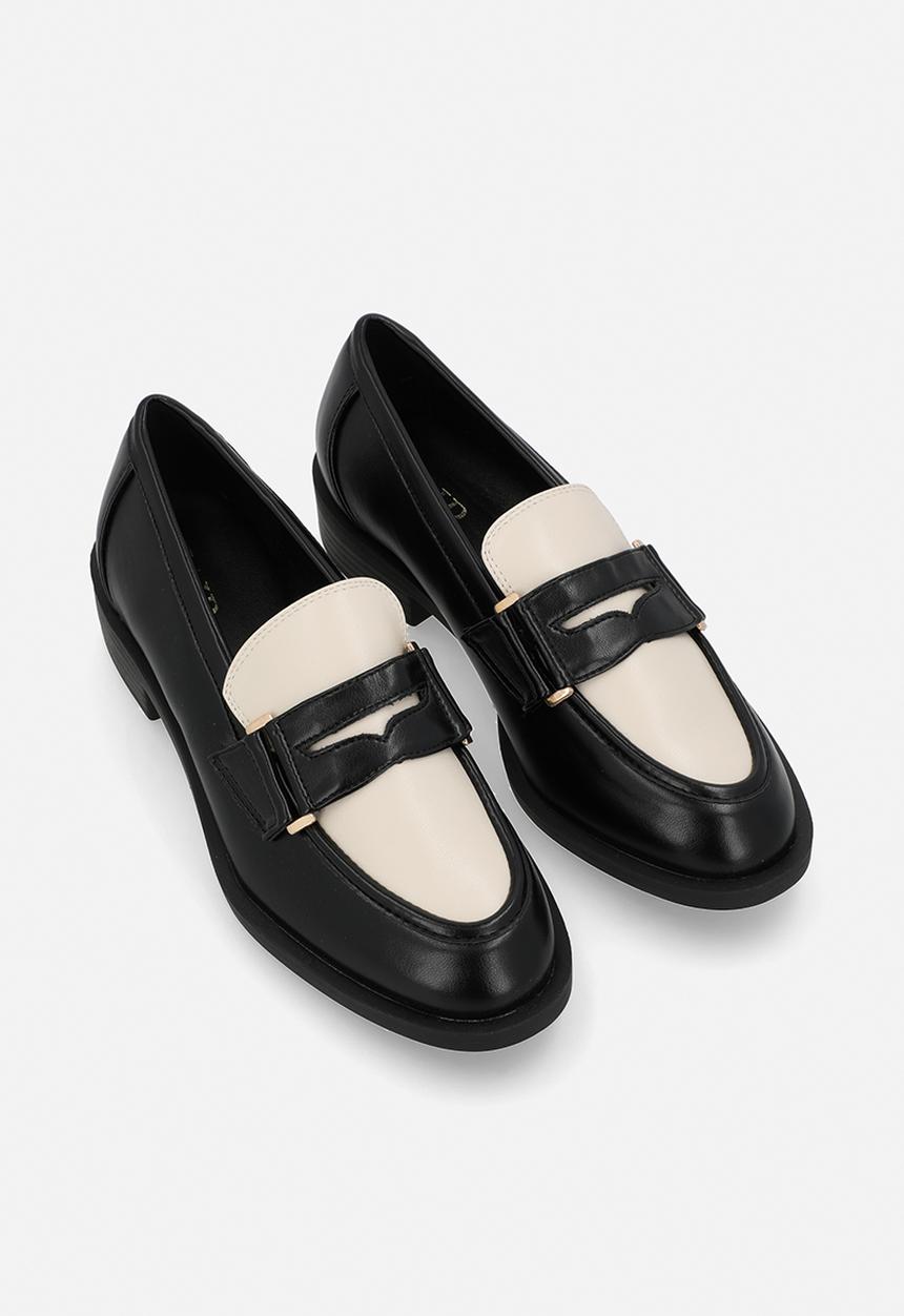 Raid London - Kyden loafer - black and white