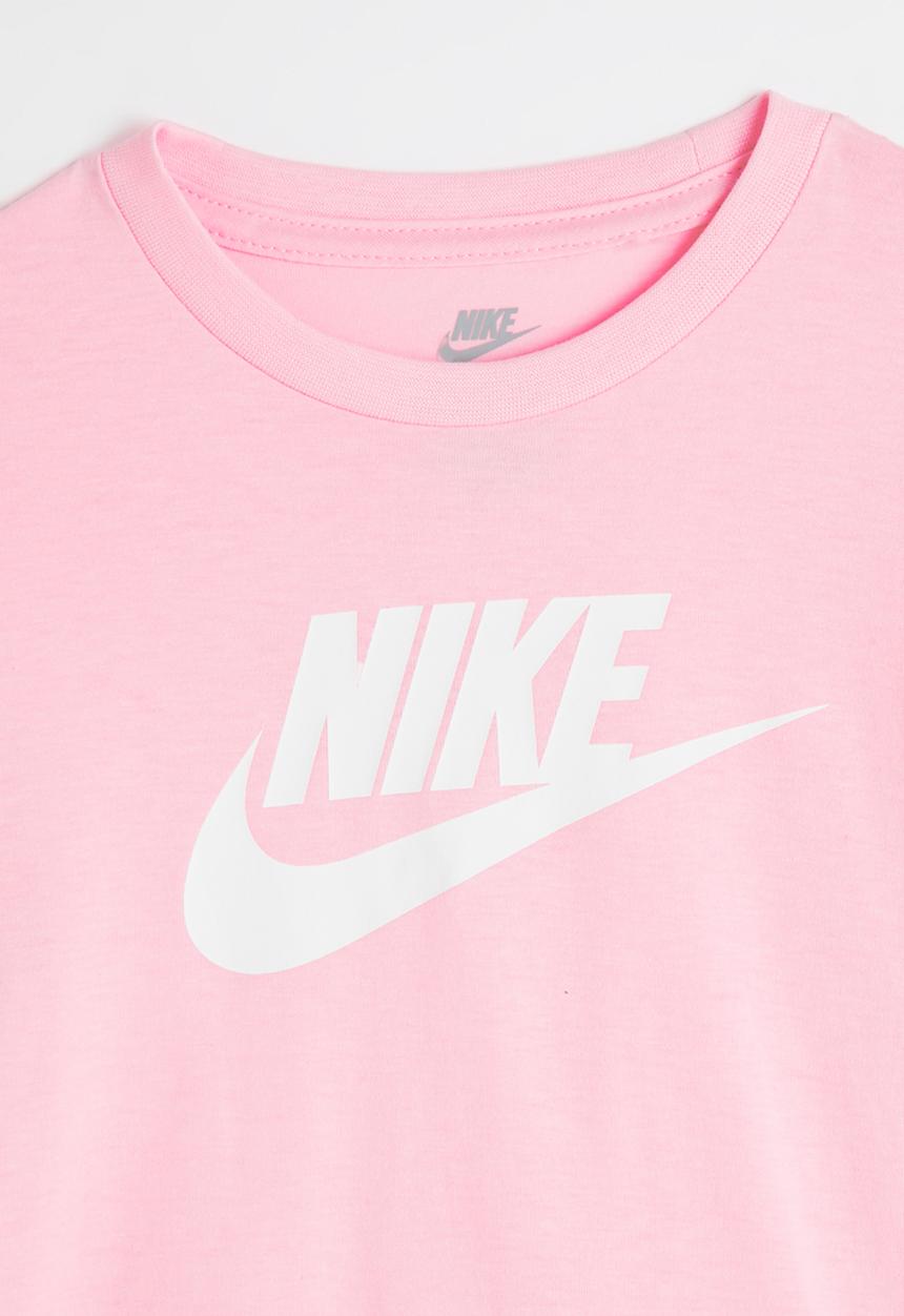 Nike - Nkn Club Tee And Short Set - Medium Soft Pink