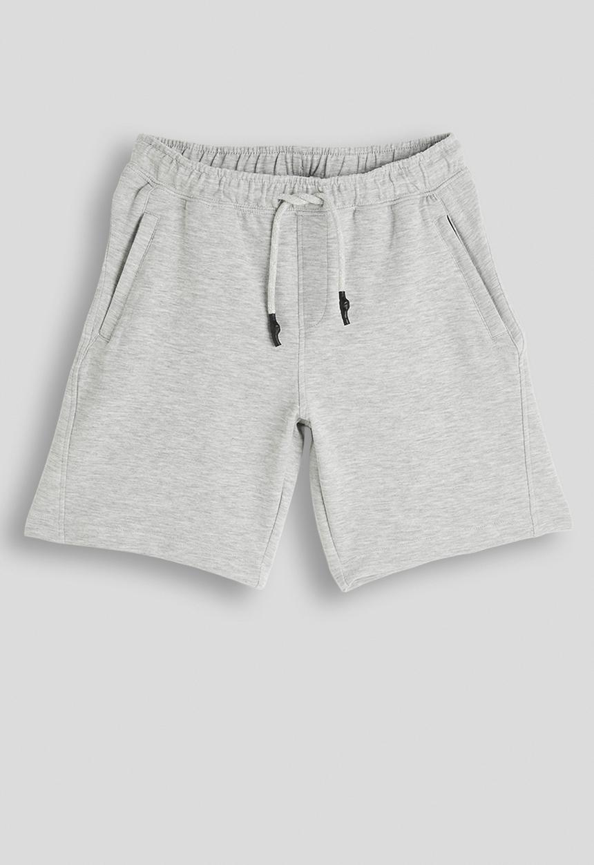 MANGO - Bermudas minizip -grey