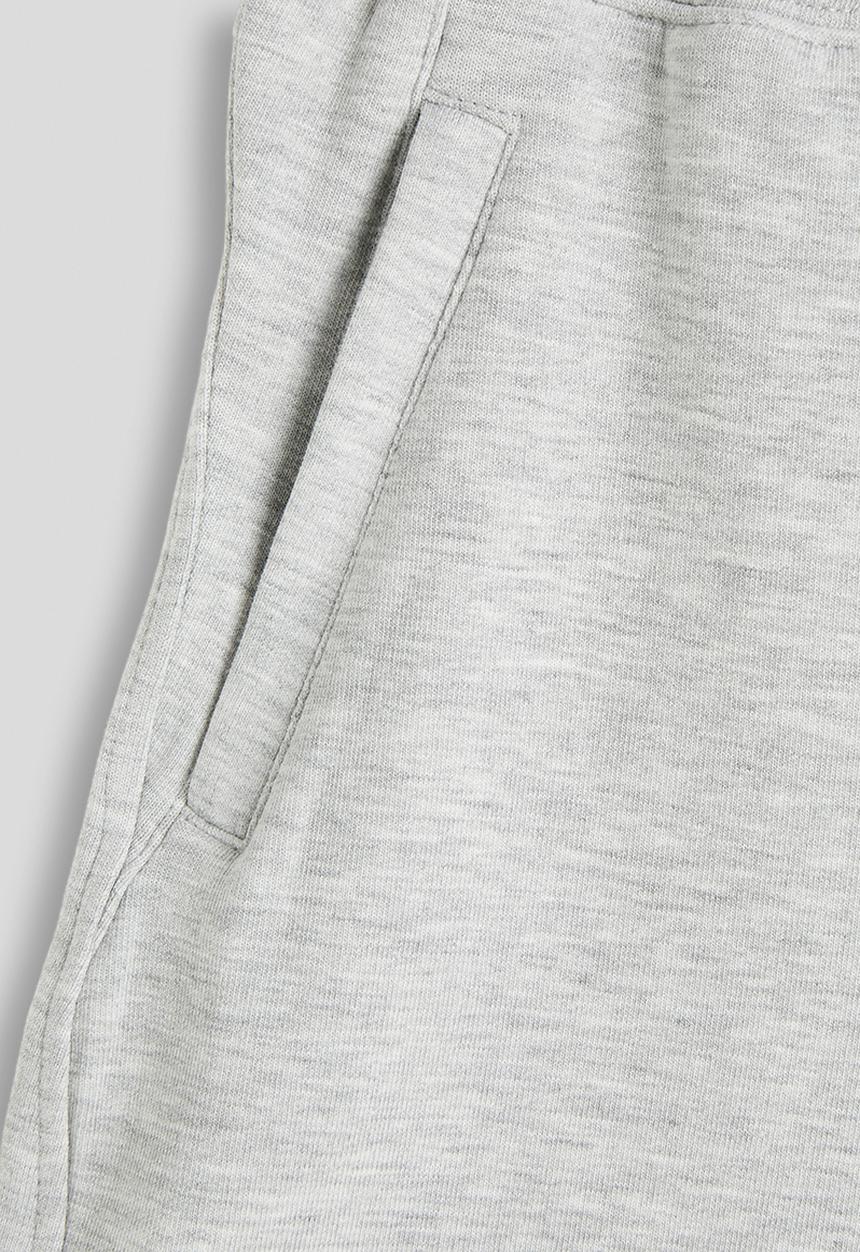 MANGO - Bermudas minizip -grey