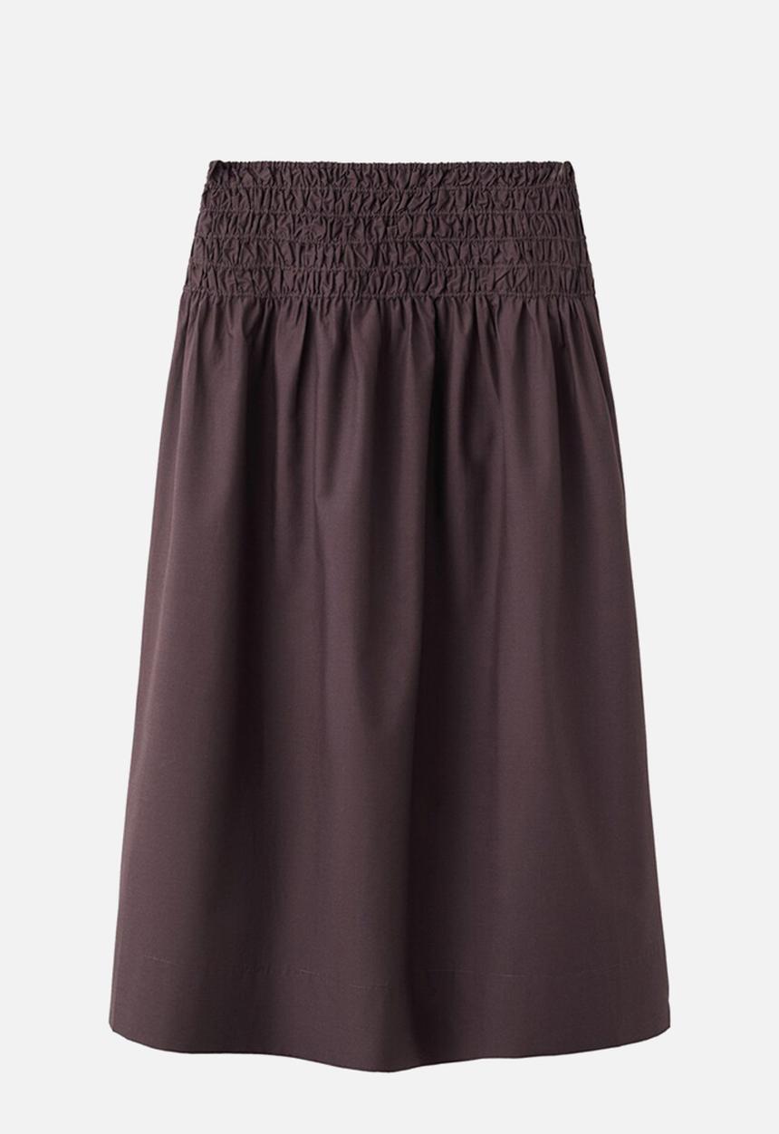MANGO - Skirt siros - dark brown