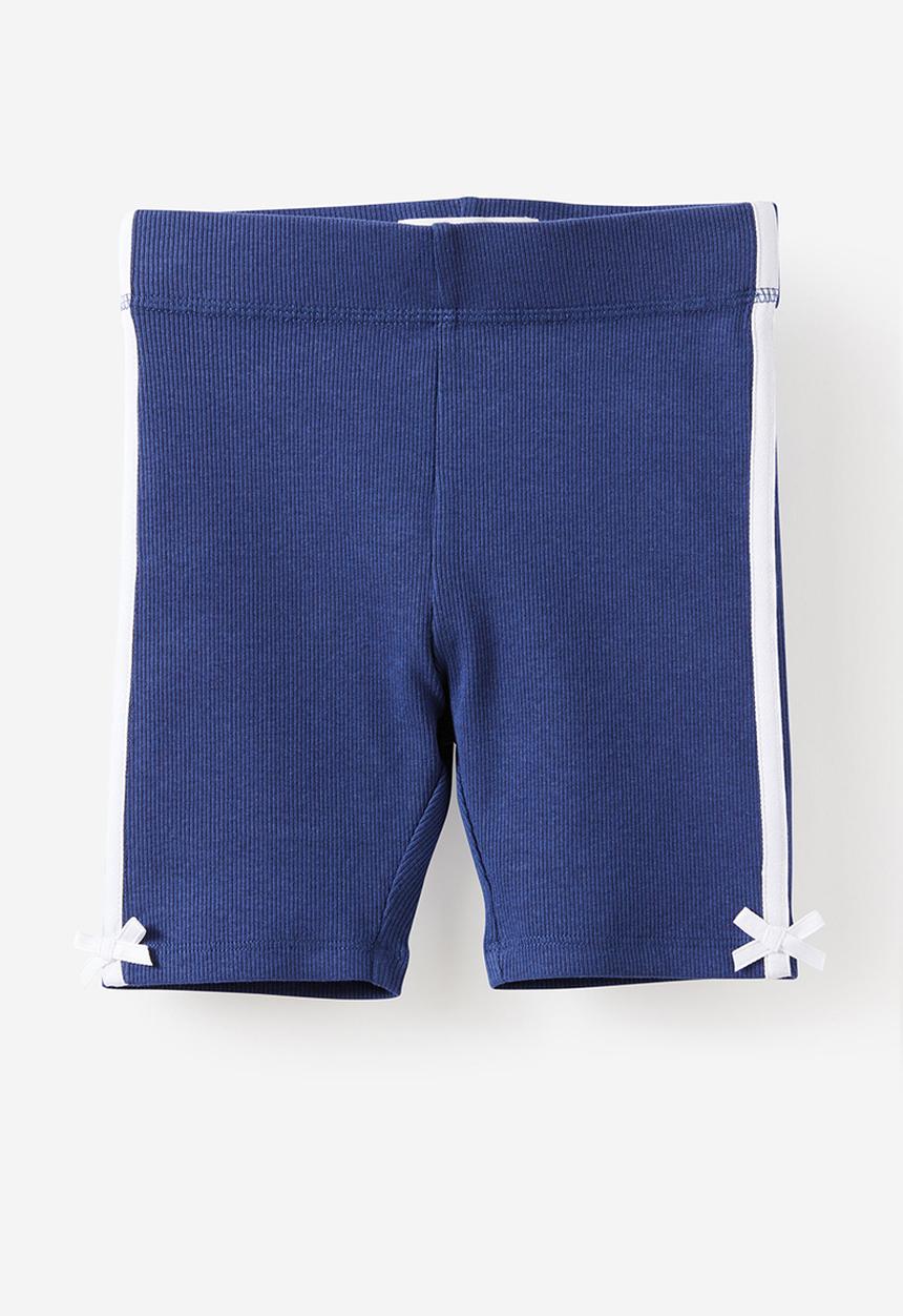 Cotton On - Hailey Bike Short - Denim Navy/Bows