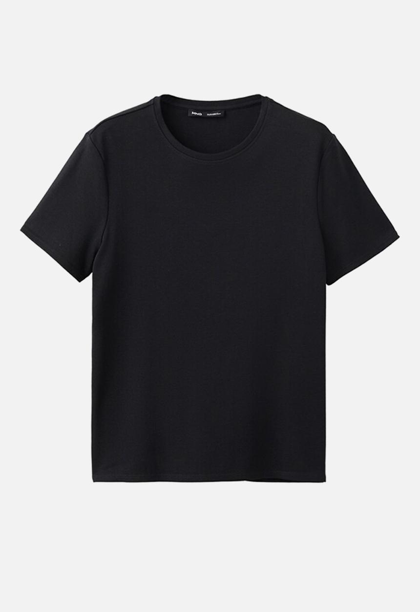 MANGO - Plus t-shirt riti - black