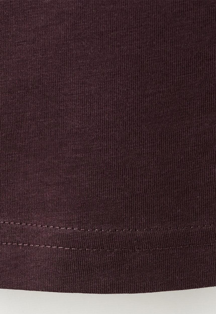 MANGO - Plus t-shirt chals - dark red