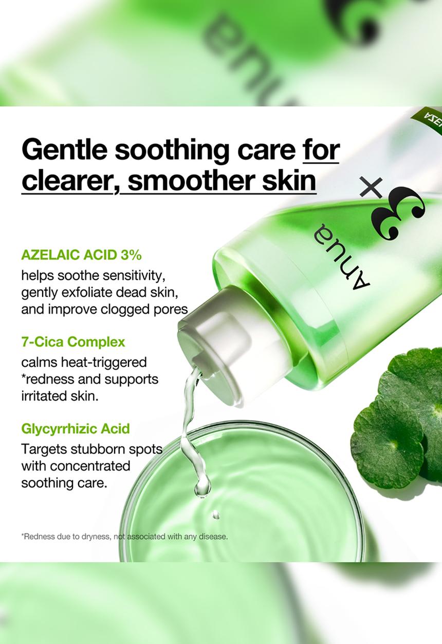Anua - Azelaic Acid 3 Cica Skin Clarifying Toner