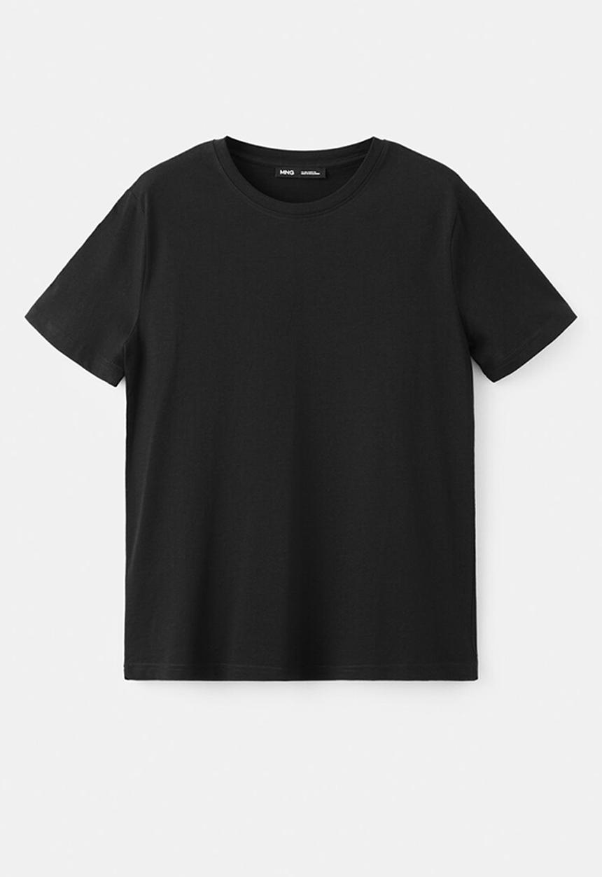 MANGO - Plus t-shirt chals - black