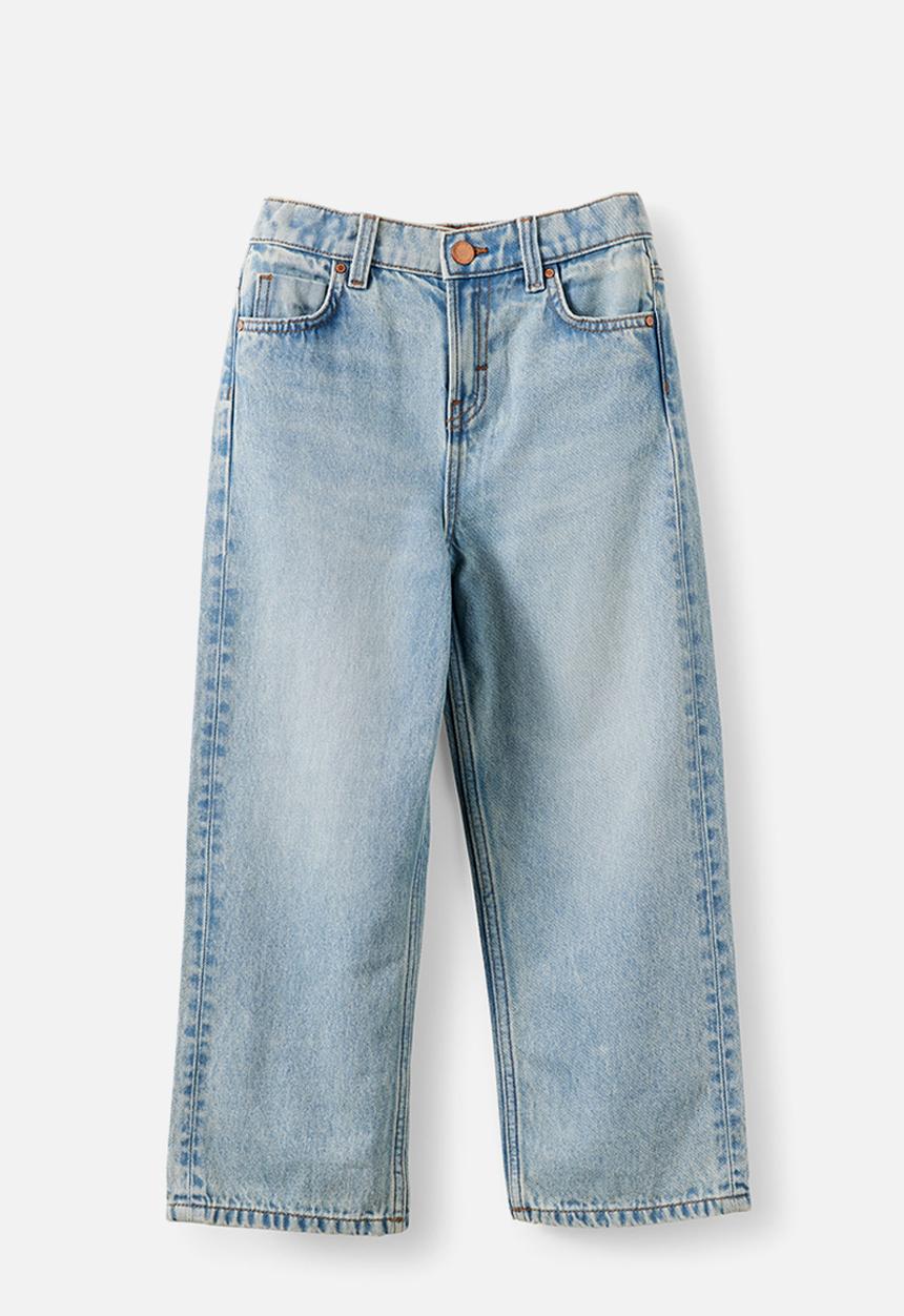 Cotton On - Unisex Straight Leg Denim Jean - Airlie Light Blue