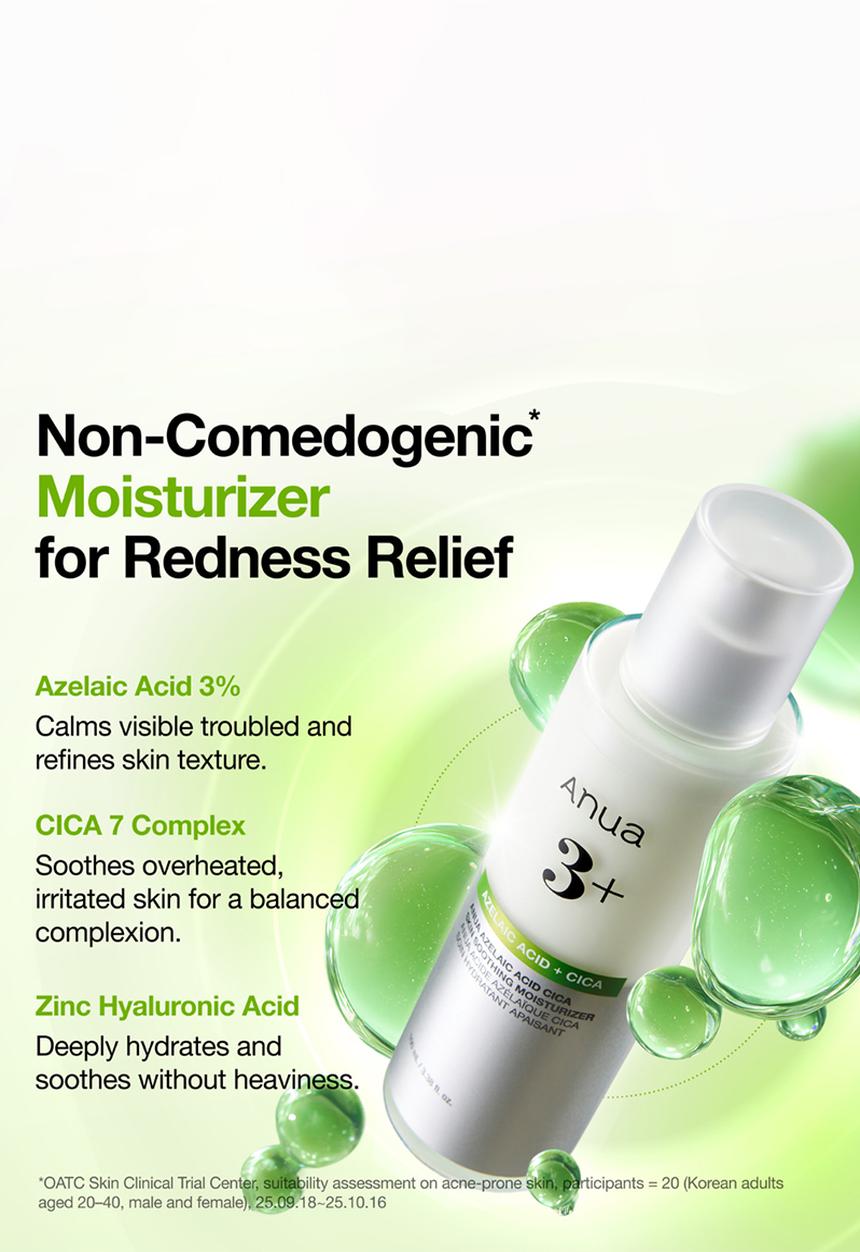 Anua - Azelaic Acid Cica Skin Soothing Moisturizer